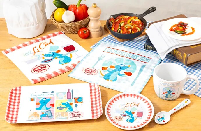 『レミーのおいしいレストラン』のレミーがデザインされたグッズ