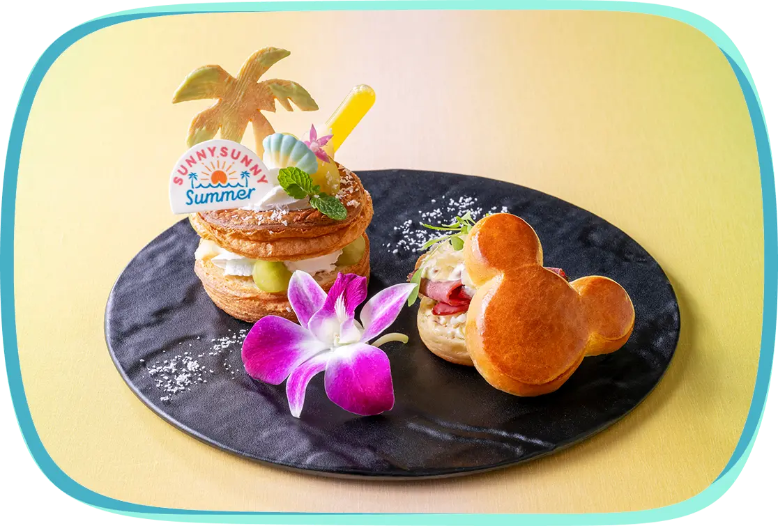 "SUNNY SUNNY Summer"をテーマにしたスペシャルメニュー