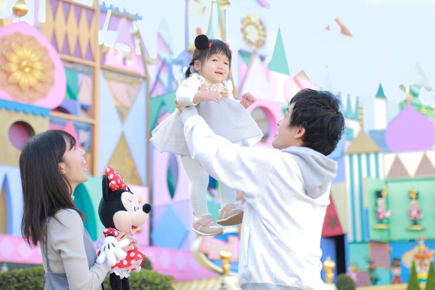 東京ディズニーランドでいつもと違う思い出をつくる 2DAYS (写真撮影つき)