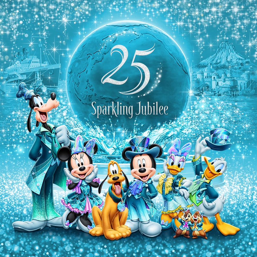 東京ディズニーシー25周年 スパークリング・ジュビリー スペシャルナイト' Main Visual