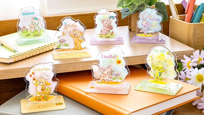 186001 現状品 Disney ディズニー ダッフィー&シェリーメイ　グッズまとめ ブラウン ユニセックス 12点まとめ売り [250903HM090070] ダッフィー、新年1発目はジェラトーニ＆シェリーメイ！初登場の