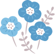 青い花1