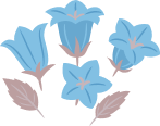 青い花2