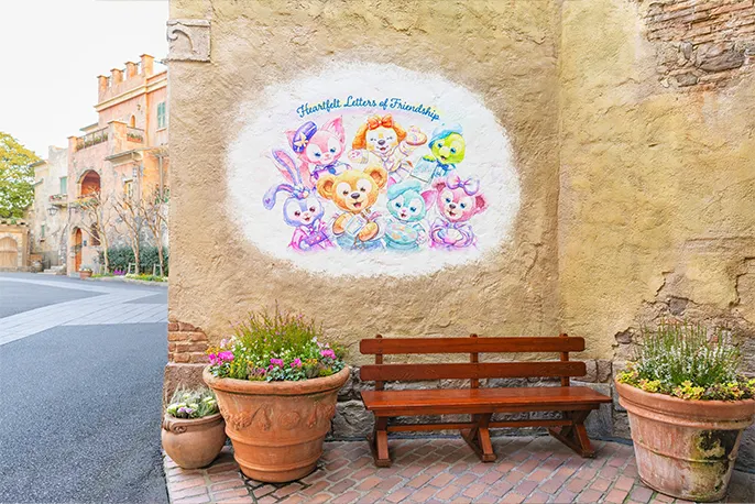 公式】ダッフィー&フレンズのハートフェルト・レターズ・オブ