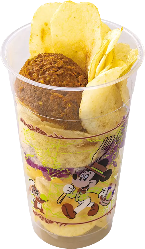 バタービーフカレー＆チップス <span>Calbeeポテトチップス うすしお味使用</span>