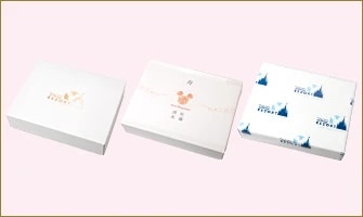 オリジナルデザインの熨斗箱、オリジナルボックス、オリジナルデザインの包装紙箱