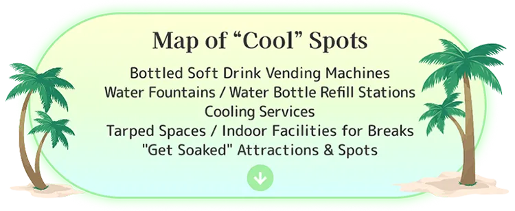Map of “Cool” Spots