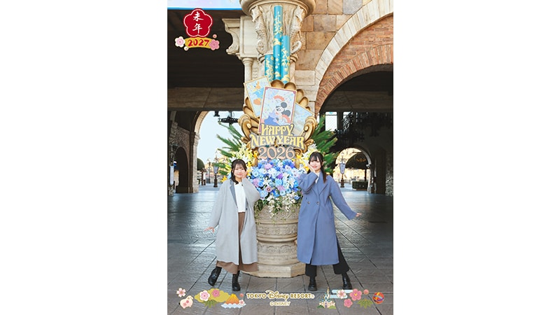 東京ディズニーシーのお正月 フォトグラファー撮影