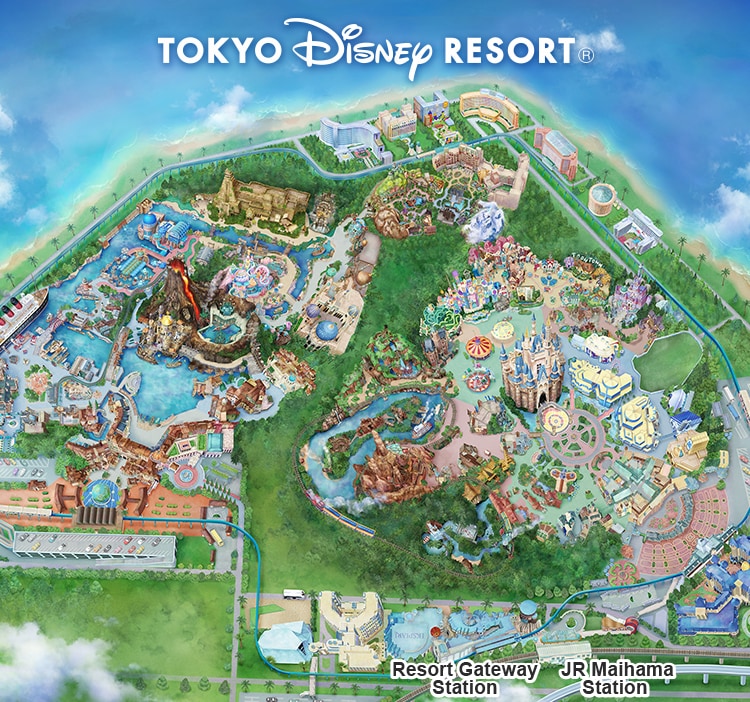 [Official]Tokyo Disney Resort Park Guide | Tokyo Disney Resort