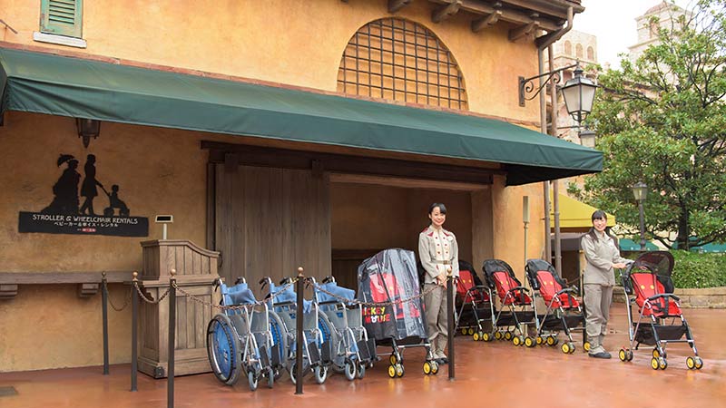 公式 車イス 電動カートのレンタル 東京ディズニーシー